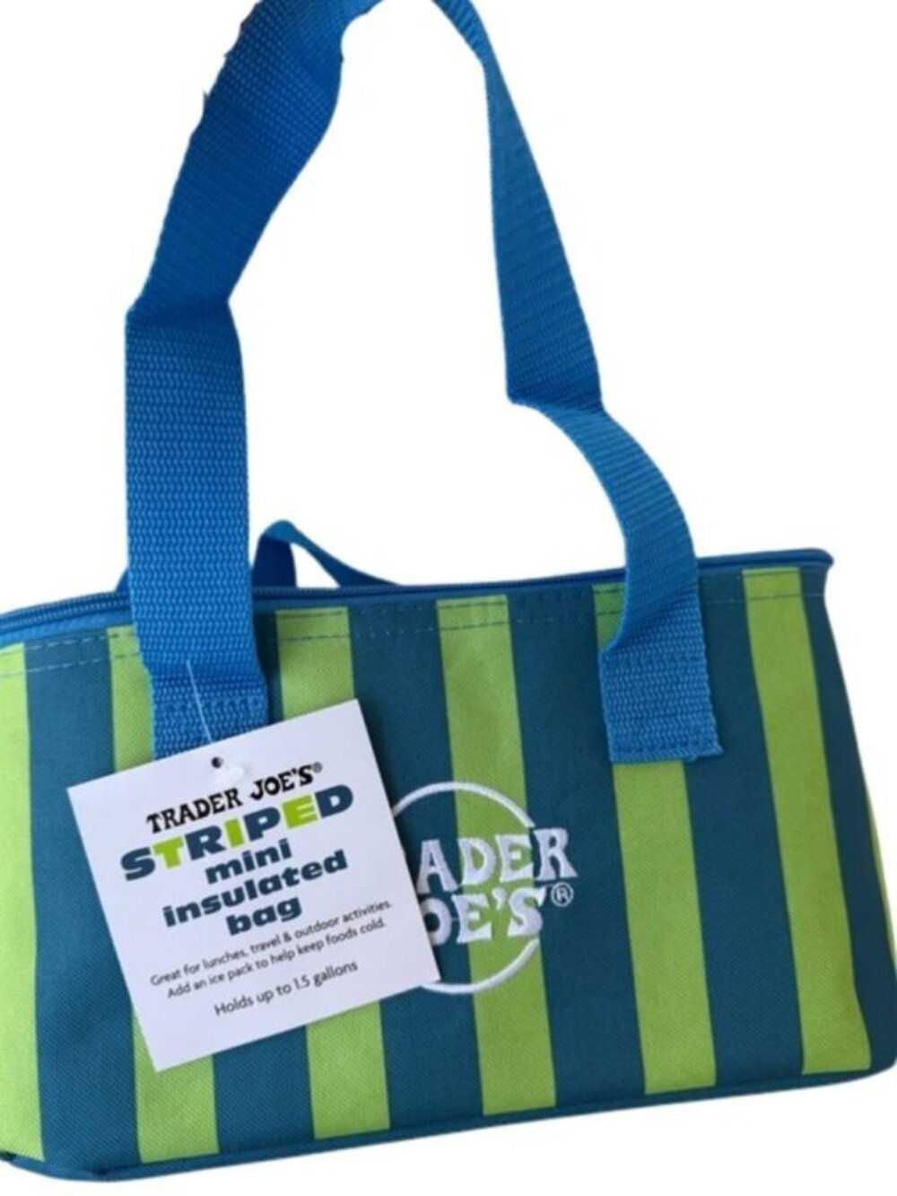 🆕 NEW 💙💚 Trader Joe’s Mini Insulated Bag ✨ Collectible & Out of Stock!